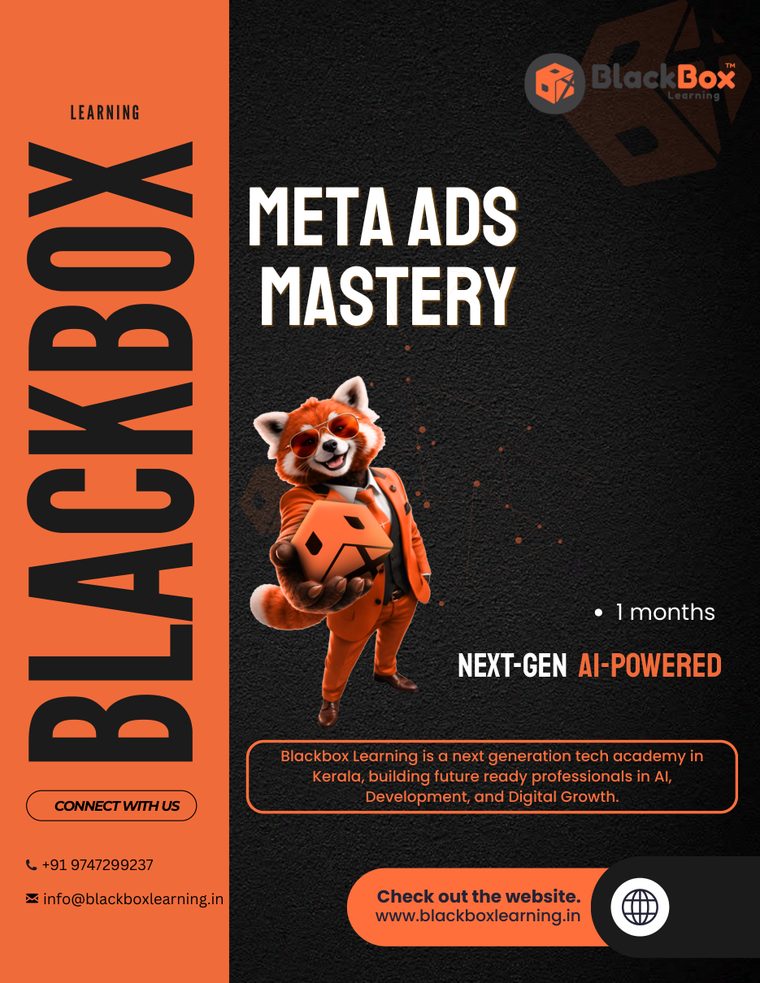 Meta Ads Mastery brochure - page 1